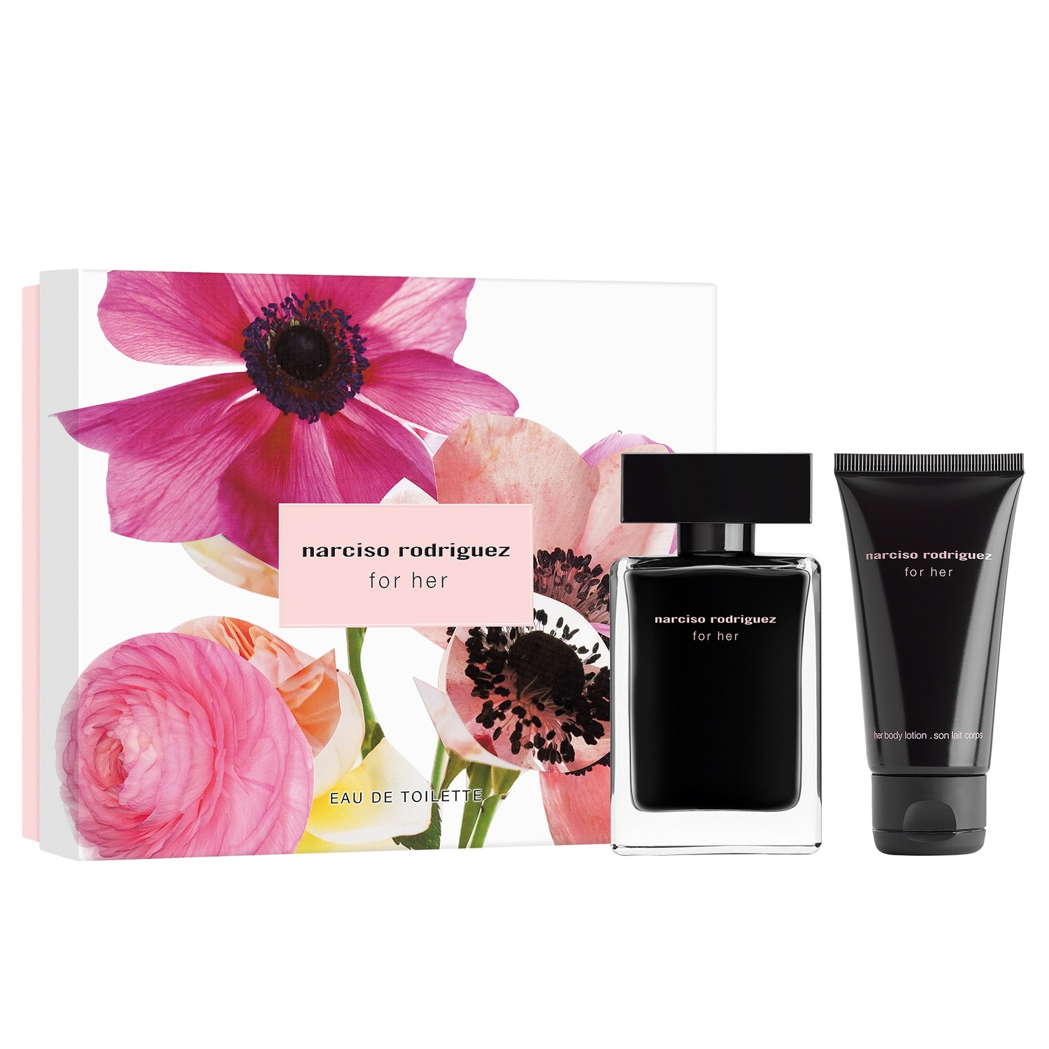 Narciso Rodriguez Cofanetto For Her Eau De Toilette 50ml con Body Lotion 50ml