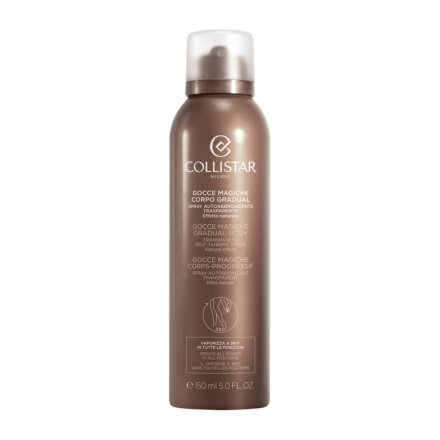 Gocce Magiche Corpo Gradual - Spray Autoabbronzante Trasparente Effetto Naturale 150ml