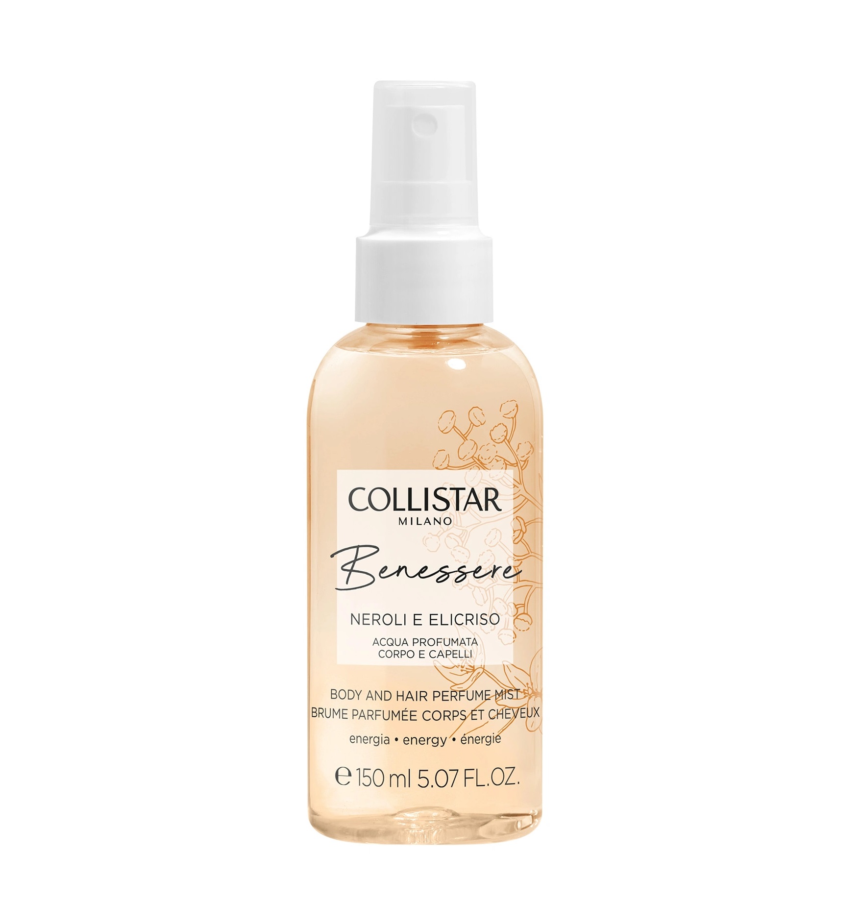 BENESSERE - Neroli e Elicriso Acqua Profumata Corpo e Capelli 150ml