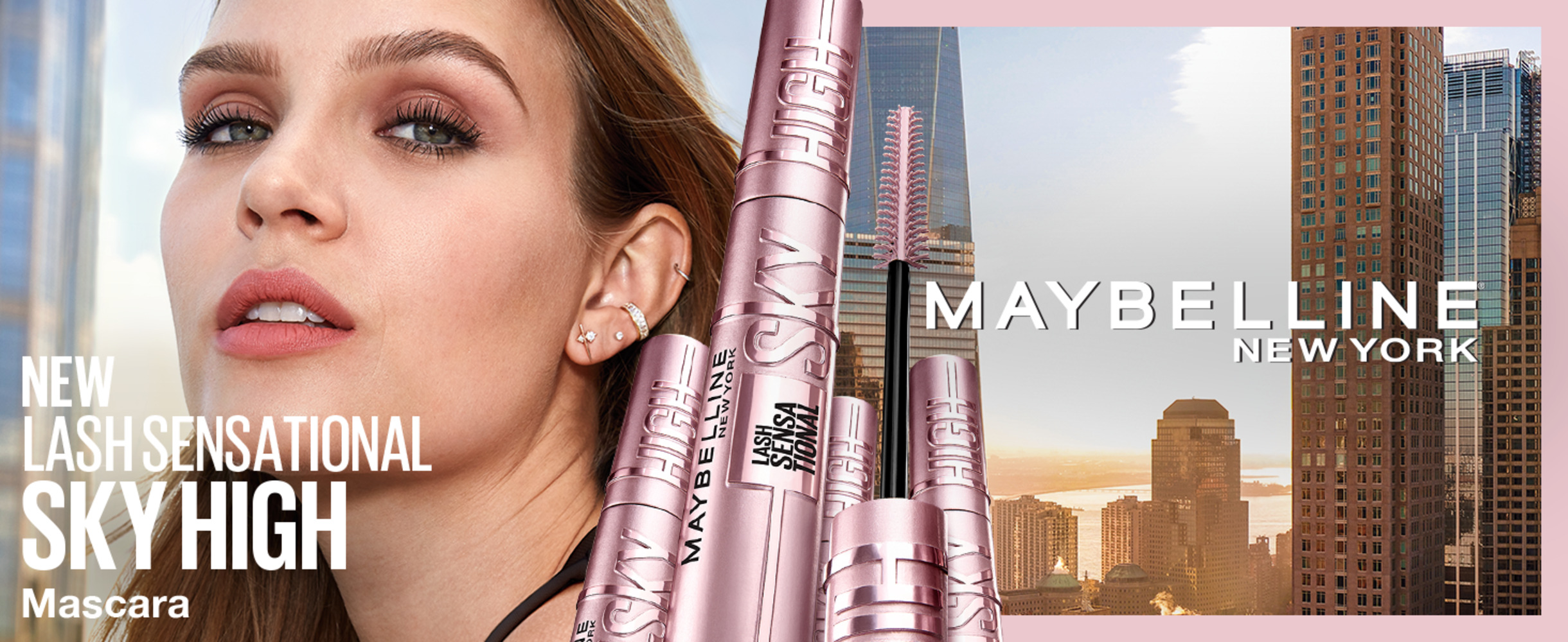 Реклама хай. Тушь Sky High Maybelline. Тушь Lash Sensational Sky High. Maybelline New York Sky High Mascara. Тушь мейбелин Lash Sensational Sky.