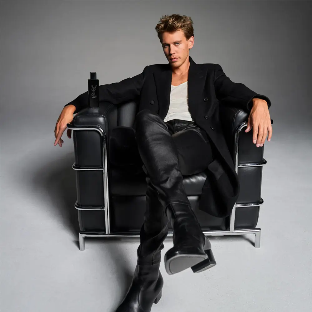 Austin Butler testimonial MYSLF Le Parfum di Yves Saint Laurent