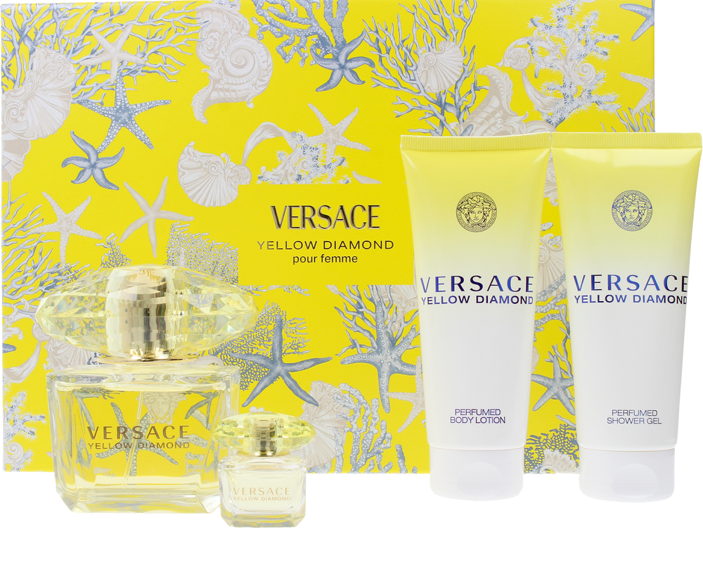Confezione del set regalo Yellow Diamond di Versace